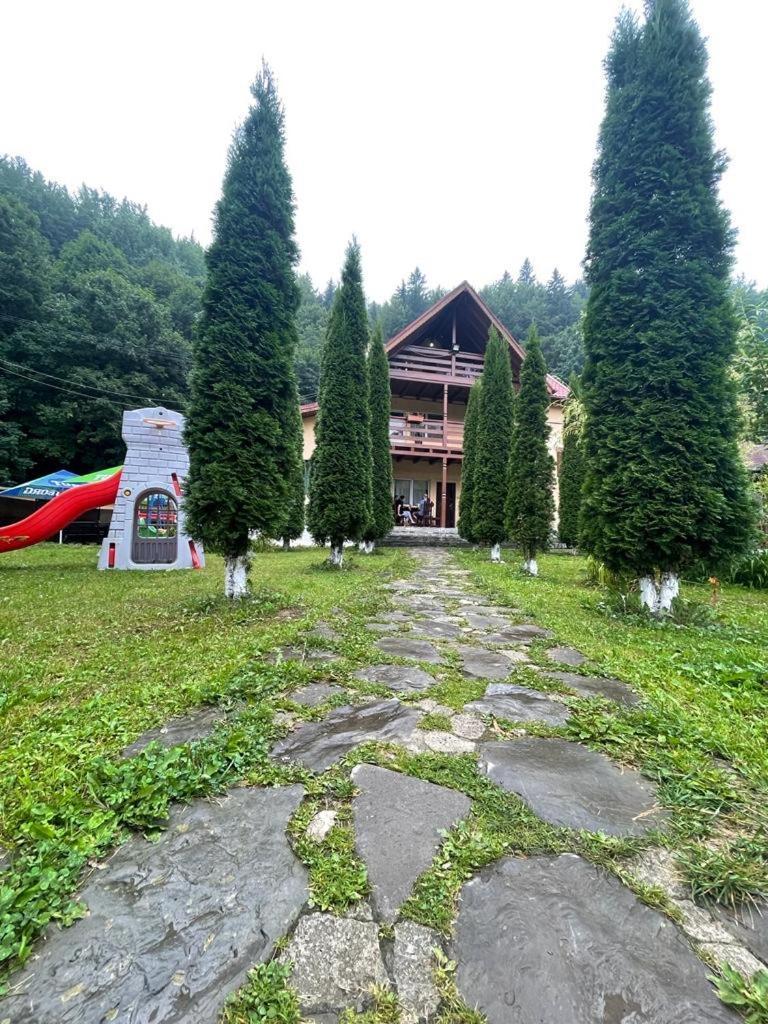Отель Pensiunea La Padure Cheia, Prahova Maneciu Экстерьер фото