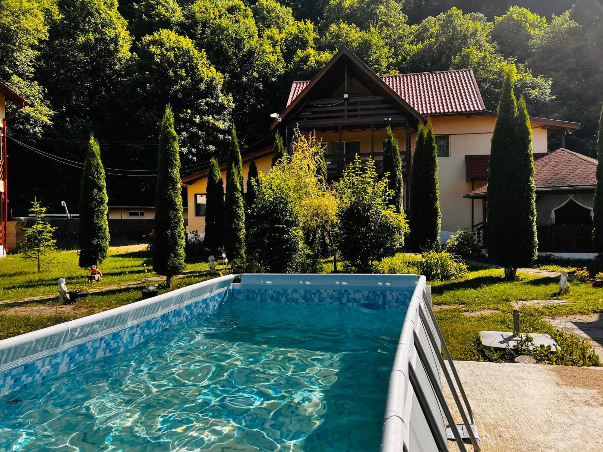 Отель Pensiunea La Padure Cheia, Prahova Maneciu Экстерьер фото