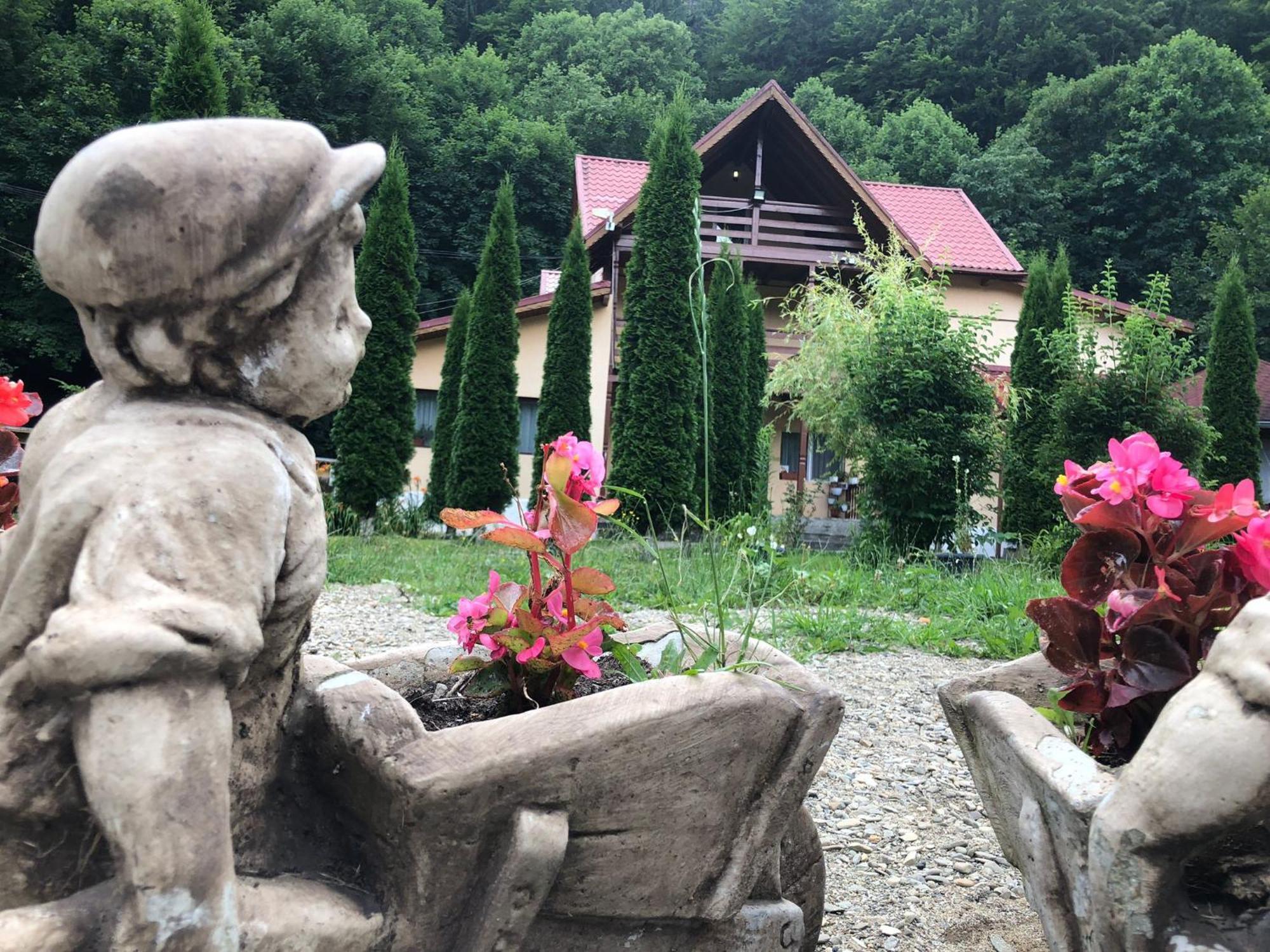Отель Pensiunea La Padure Cheia, Prahova Maneciu Экстерьер фото